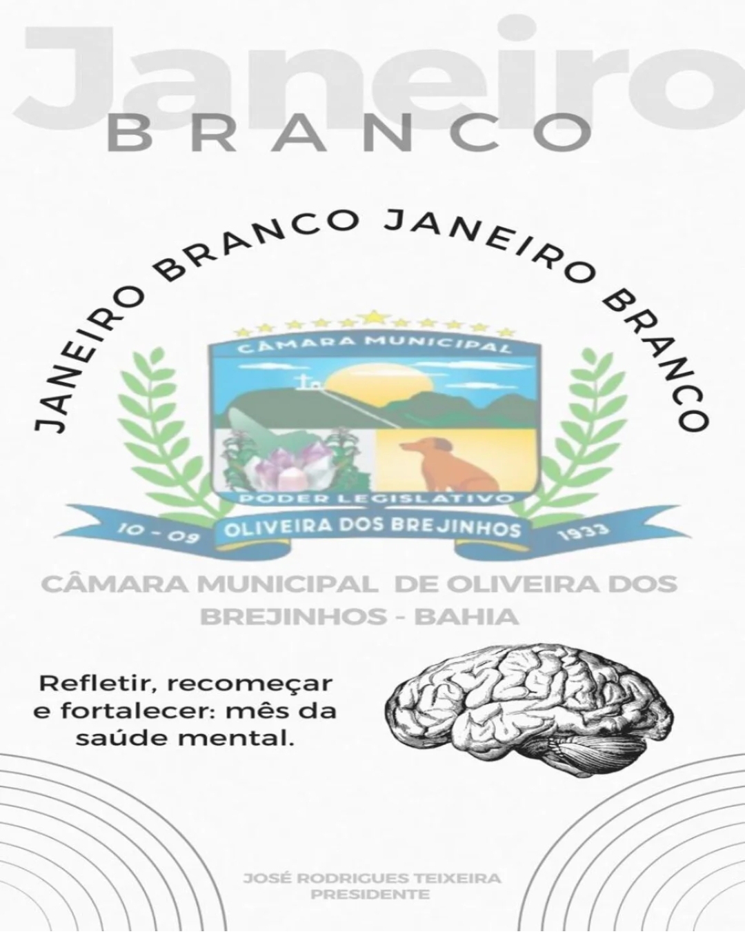  Janeiro Branco – Cuidar da mente é cuidar da vida